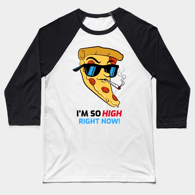 pizza stone Baseball T-Shirt by FUNNY LIFE